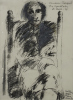 RALPH HOTERE Madame Fouquet, The Landlady at Laze