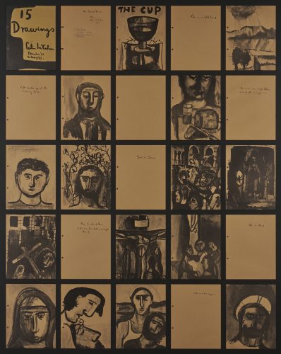 COLIN MCCAHON Fifteen Drawings for Charles Brasch