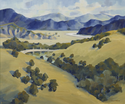 PETER MCINTYRE Rangitikei River Landscape