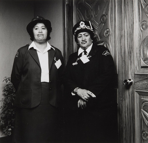 ANS WESTRA untitled (Māori Wardens at Māori Women's Welfare League Conference, Auckland)