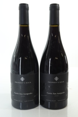 (2) 2021 Prophet's Rock 'Cuvee Aux Antipodes' Pinot Noir, Central Otago [RP96]