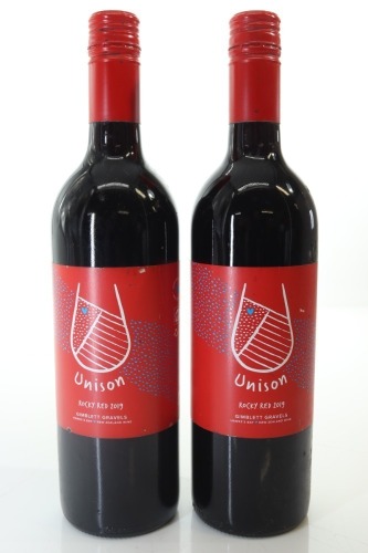 (2) 2019 Unison Vineyard Rocky Red, Gimblett Gravels