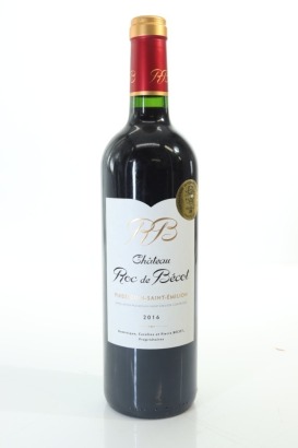 (1) 2016 Chateau Roc de Becot, Puisseguin-Saint-Emilion