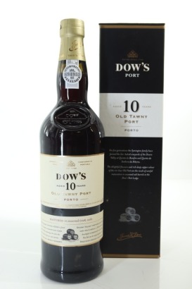 (1) Dow's 10 Year Old Tawny Port, Portugal, 20% ABV (GB)
