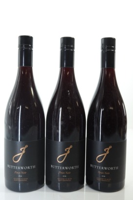 (3) 2018 Butterworth Te Muna Estate Pinot Noir, Martinborough