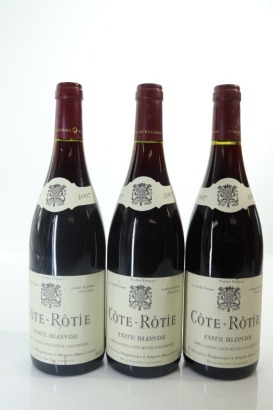 (3) 2007 Domaine Rene Rostaing Cote Rotie Cote Blonde, Rhone [JR18]