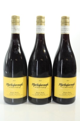 (3) 2017 Martinborough Vineyard Home Block Pinot Noir, Martinborough