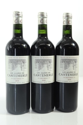 (3) 2010 Chateau Cantemerle 'Les Allees de Cantemerle', Haut-Medoc [JR17]