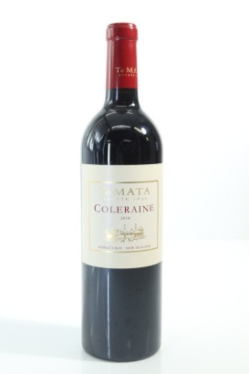 (1) 2018 Te Mata Estate Coleraine, Hawke's Bay
