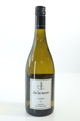 (1) 2014 De La Terre Winery Viognier, Hawke's Bay
