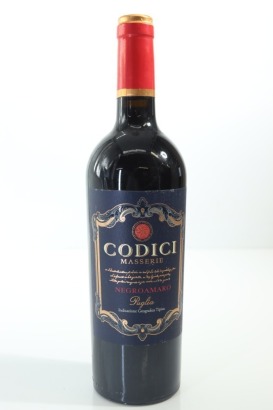 (1) 2019 Codici Masserie Negroamaro, Puglia
