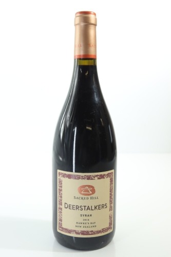 (1) 2014 Sacred Hill Deerstalkers Syrah, Hawke's Bay [JR17]