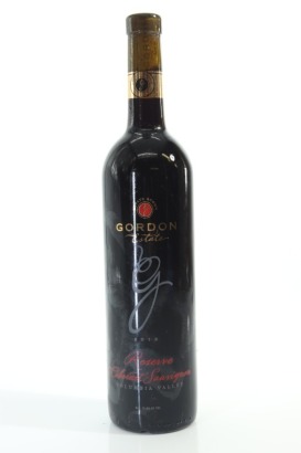(1) 2012 Gordon Brothers Estate Reserve Cabernet Sauvignon, Columbia Valley