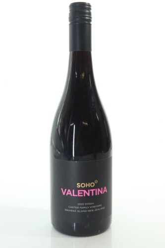 (1) 2020 Soho Valentina Syrah, Waiheke Island