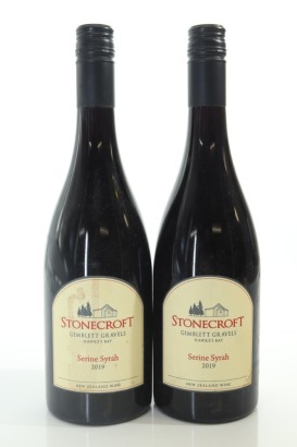 (2) 2019 Stonecroft Serine Syrah, Gimblett Gravels