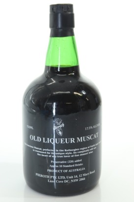 (1) Pieroth Old Liqueur Muscat, Australia, 17.5% ABV