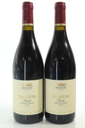 (2) 2016 Mission Estate Winery Jewelstone Syrah, Gimblett Gravels