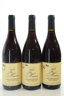 (3) 2017 Leung Estate Ma Maison Pinot Noir, Martinborough, New Zealand