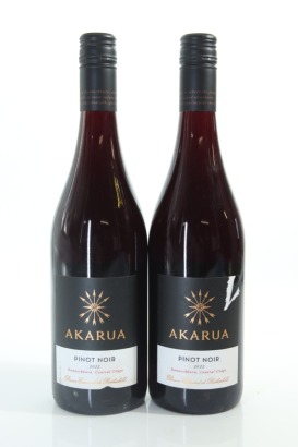(2) 2022 Akarua Pinot Noir, Bannockburn