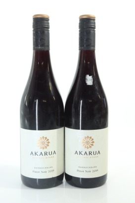 (2) 2019 Akarua Pinot Noir, Bannockburn