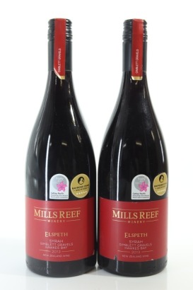 (2) 2013 Mills Reef Trust Vineyard Elspeth Syrah, Gimblett Gravels