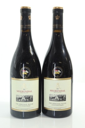 (2) 2006 Meerendal The Heritage Block Pinotage, Durbanville