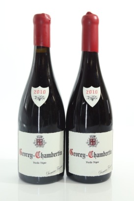 (2) 2010 Domaine Fourrier Gevrey-Chambertin Vieilles Vignes, Cote de Nuits [JR17.5]