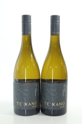 (2) 2022 Te Kano Waitaki Chardonnay, North Otago