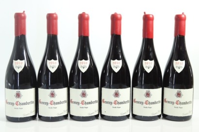 (6) 2010 Domaine Fourrier Gevrey-Chambertin Vieilles Vignes, Cote de Nuits [JR17.5]