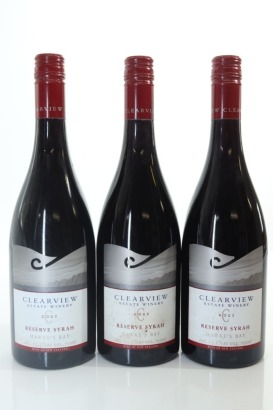 (3) 2021 Clearview Estate Reserve Syrah, Hawke's Bay