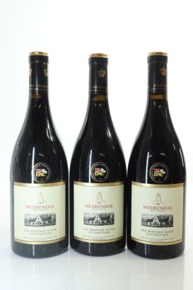 (3) 2006 Meerendal The Heritage Block Pinotage, Durbanville