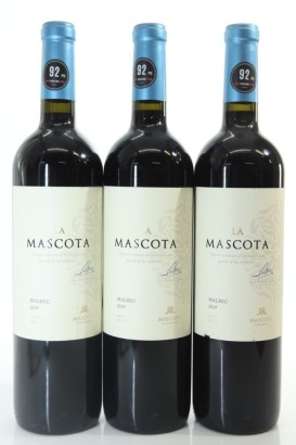 (3) 2019 La Mascota Vineyards Malbec, Maipu