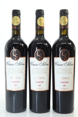 (3) 2007 Casa Silva Carmenere Reserva, Colchagua Valley