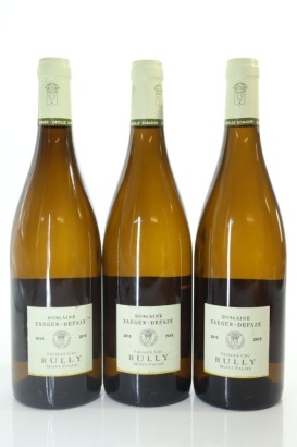 (3) 2015 Domaine Jaeger-Defaix Mont-Palais Blanc, Rully Premier Cru