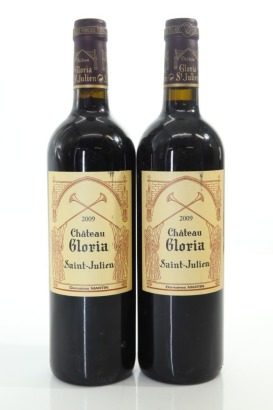 (2) 2009 Chateau Gloria, Saint-Julien [JR18]