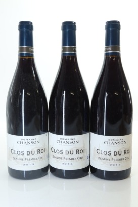 (3) 2015 Chanson Pere & Fils Clos du Roi, Beaune Premier Cru