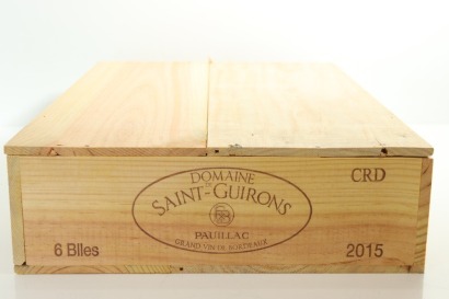(6) 2015 Domaine de Saint-Guirons, Pauillac (OWC)