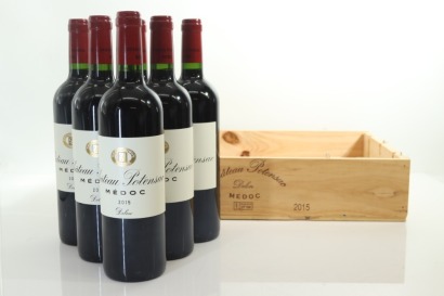 (6) 2015 Chateau Potensac, Medoc (OWC)