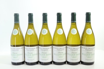 (6) 2021 William Fevre Vaillons, Chablis Premier Cru