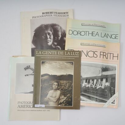 A Collection of Books on Documentary and Native American Photography