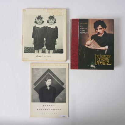 A Collection of Important Monographs on Modern Photography &mdash; Mapplethorpe, Arbus and Stieglitz