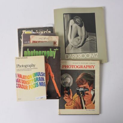 A Collection of Books on Photographic Technique, Darkroom Practice and Reference