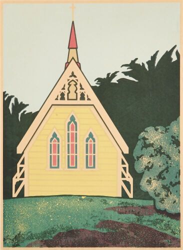 ROBIN WHITE Church on a Hill, Pāuatuahuanui