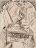 PHILIP CLAIRMONT Coat Draped over Chair