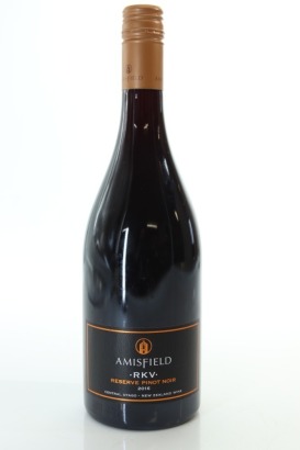 (1) 2016 Amisfield RKV - Rocky Knoll Vineyard Reserve Pinot Noir, Central Otago