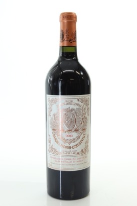 (1) 2003 Chateau Pichon-Longueville au Baron de Pichon-Longueville, Pauillac