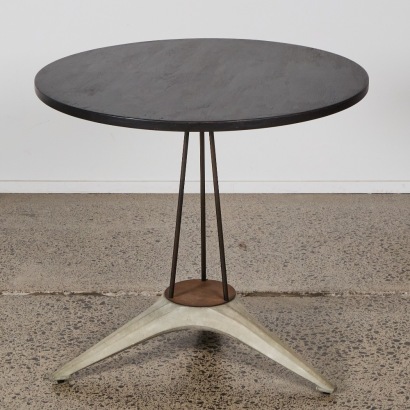 A Brutalist Style Bistro Table