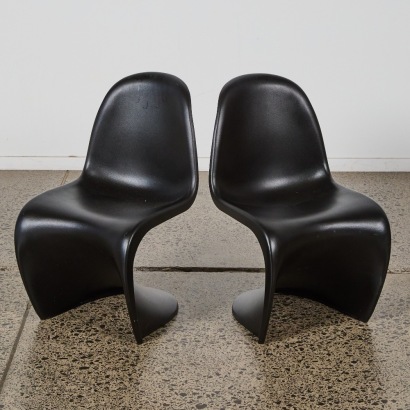 A Pair Of Children's Panton Style Chairs