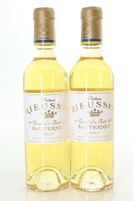 (2) 2017 Chateau Rieussec, Sauternes, 375ml [JR17.5] [JS98] [RP97]