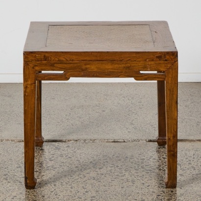 An Occasional Table with Cross Hatch Top